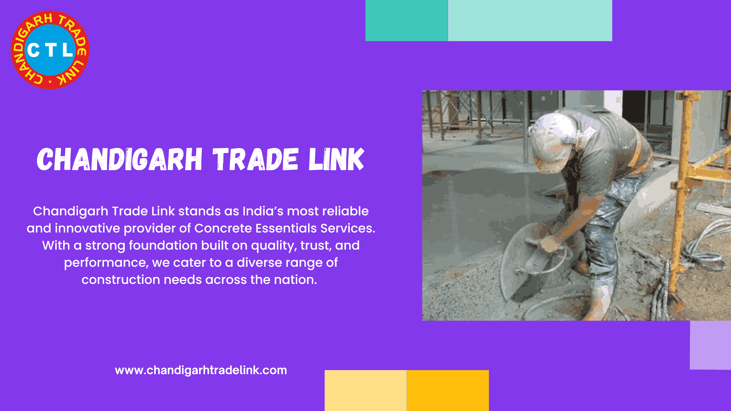 Concrete Essentials Service Provider in India