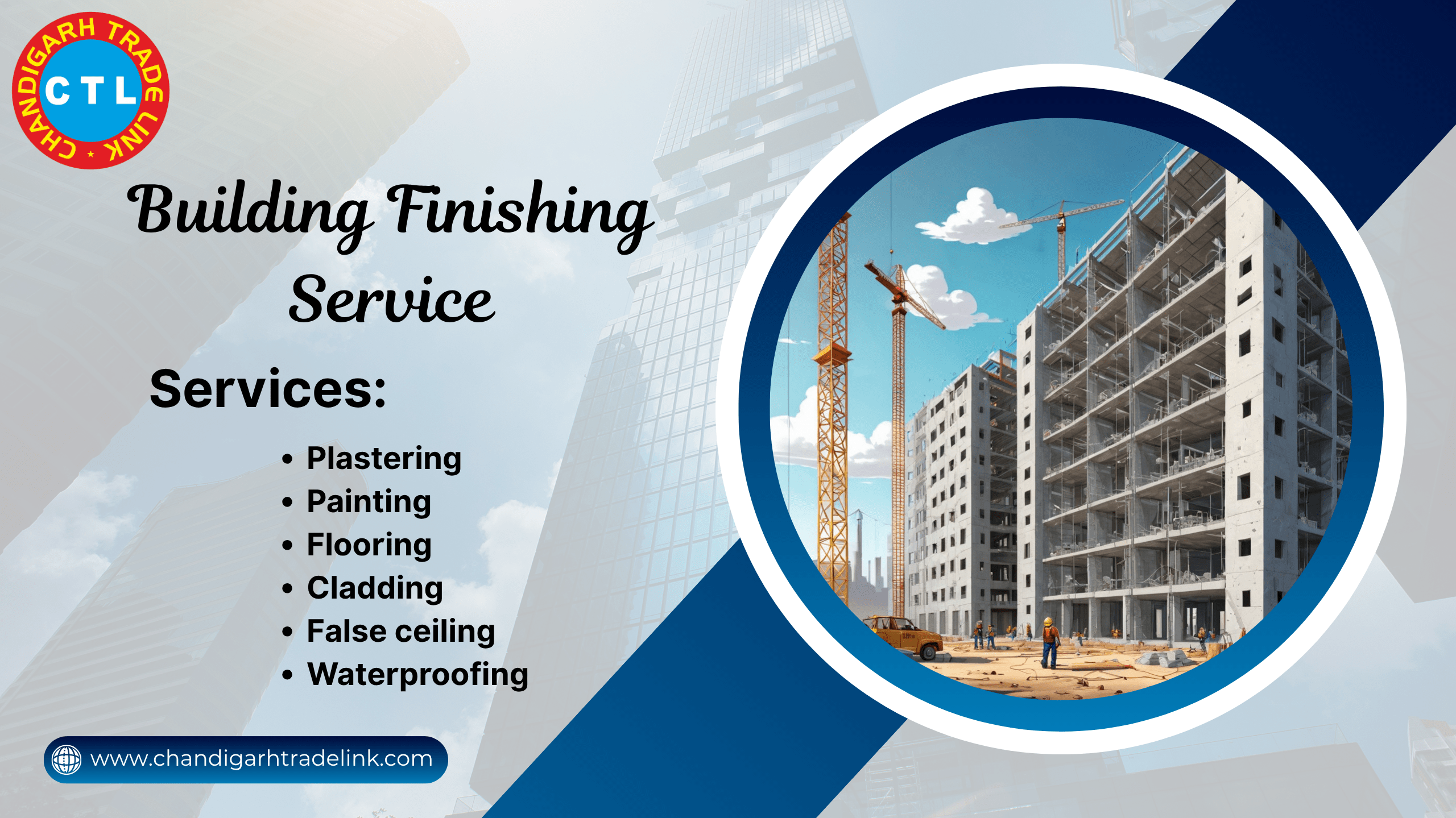 Buildings Finishing Service Provider in India