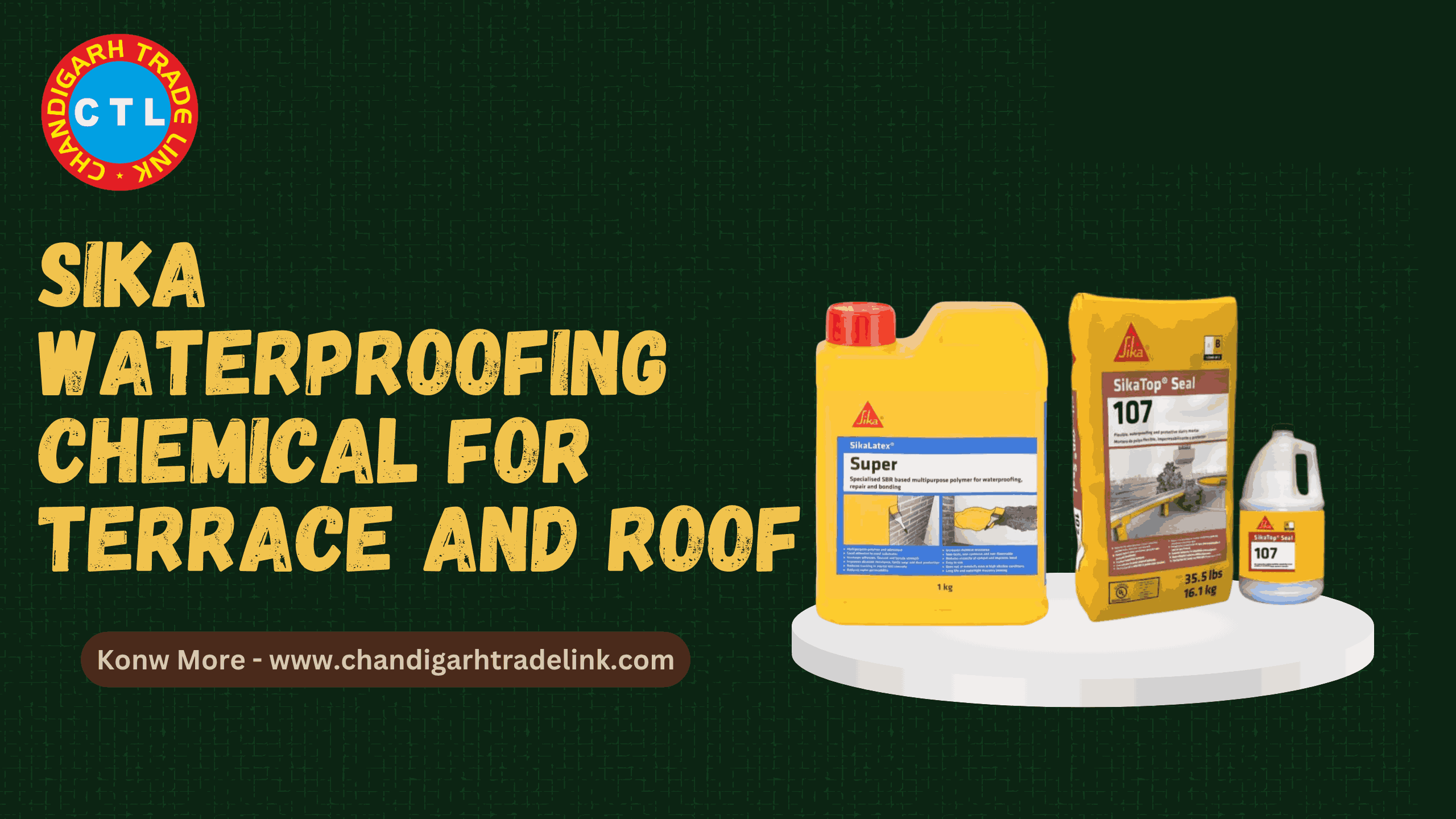 Sika waterproofing chemicals