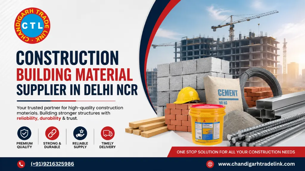 Construction Building Material Supplier in Delhi Ncr